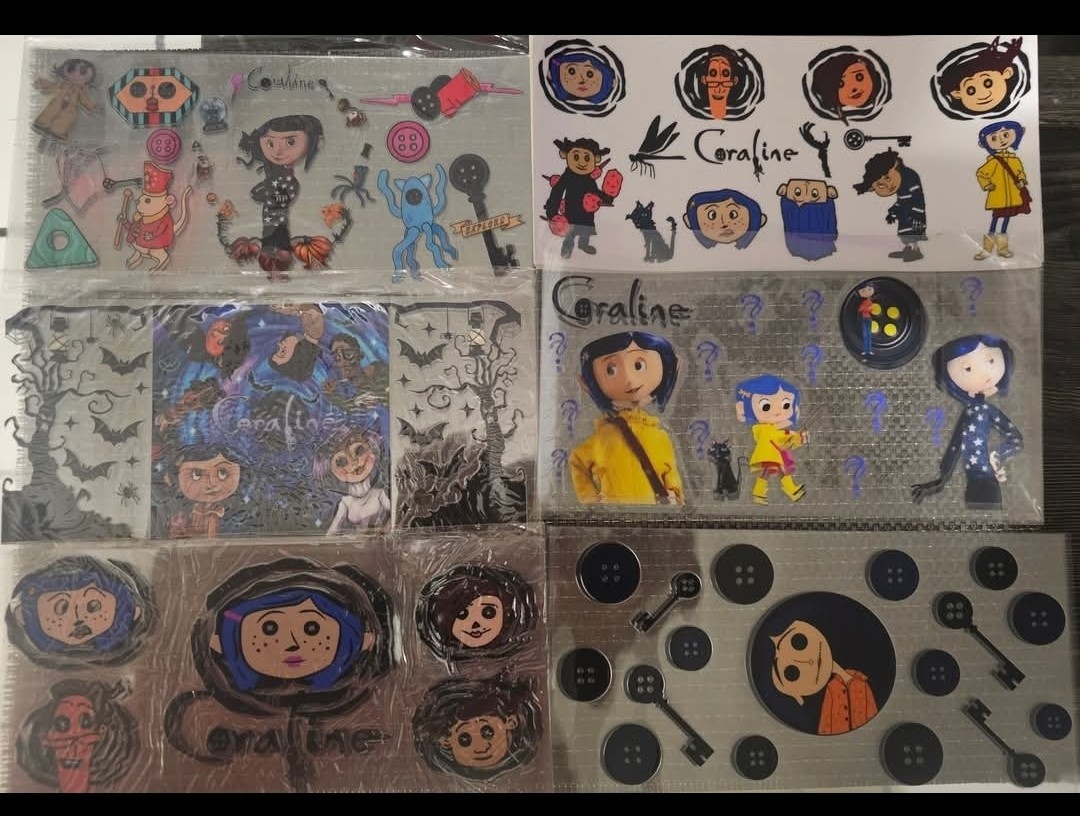 Coraline Uv Dtf Wraps