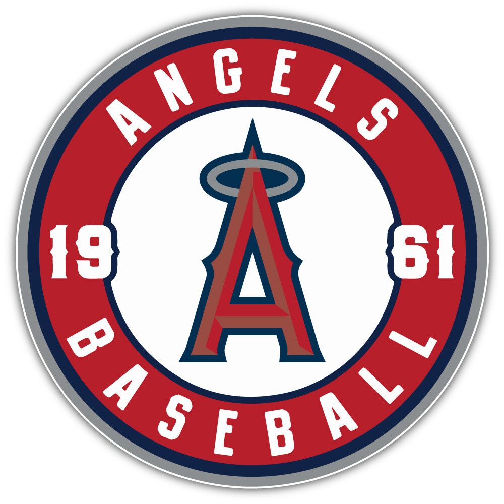 Los Angeles Angels MLB Baseball Sport Logo Car Bumper Sticker Decal “SIZES”