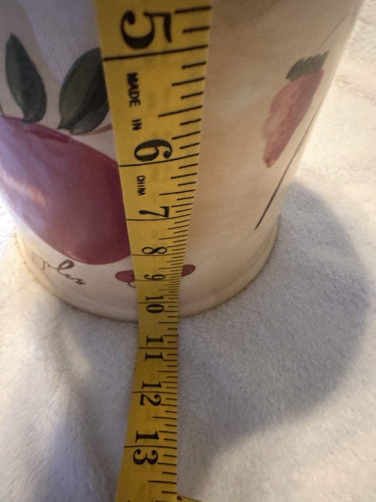 Pier 1 Cookie Jar 8 inches Used