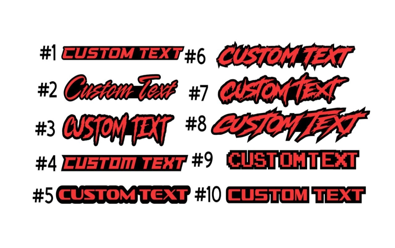 Custom Text Laser Cut Acrylic 3D Emblem Car Badge -Multicolor Personalized Name