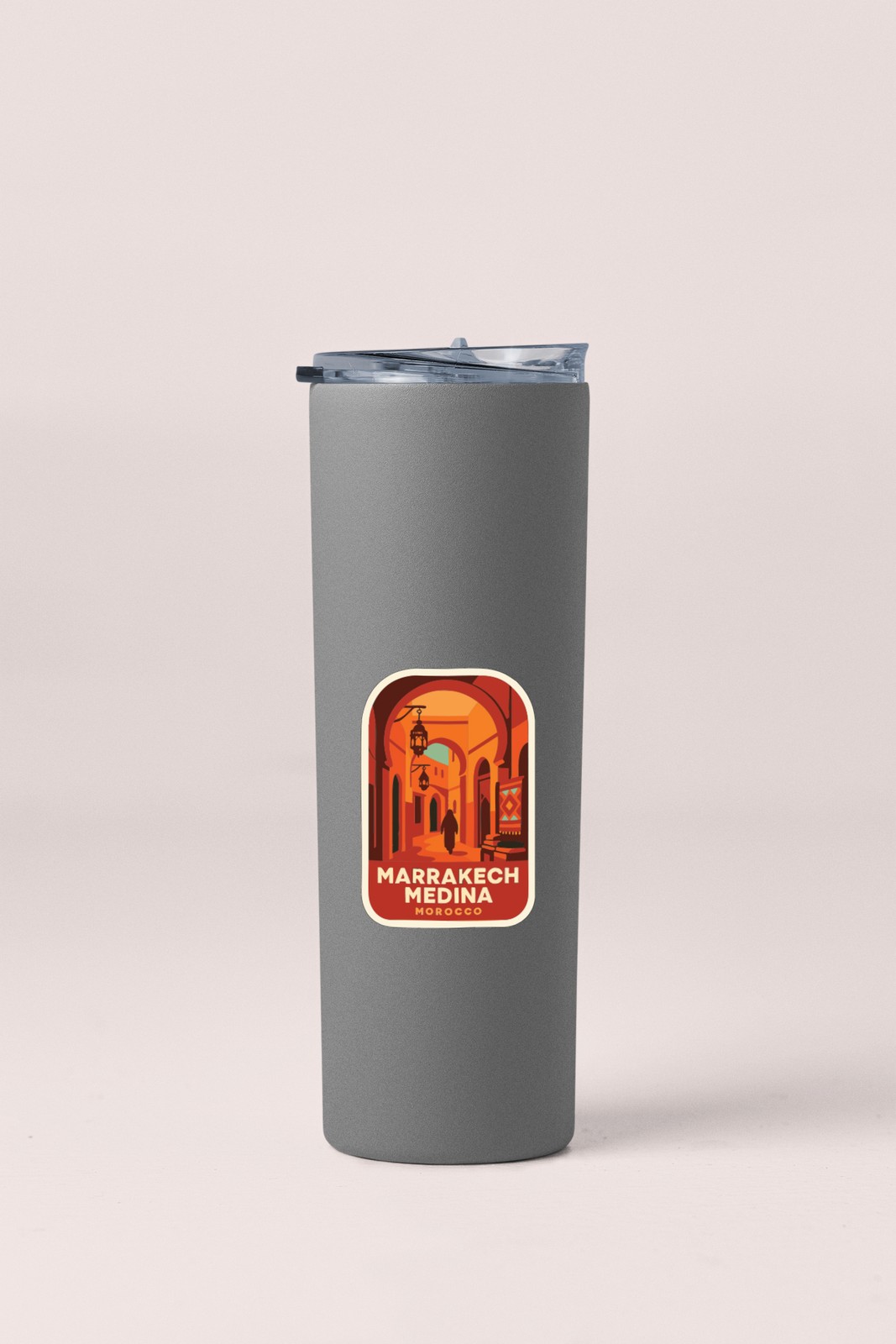 Marrakech Medina Morocco Sticker Decal Vinyl Die-Cut Symbolic Landmark Design