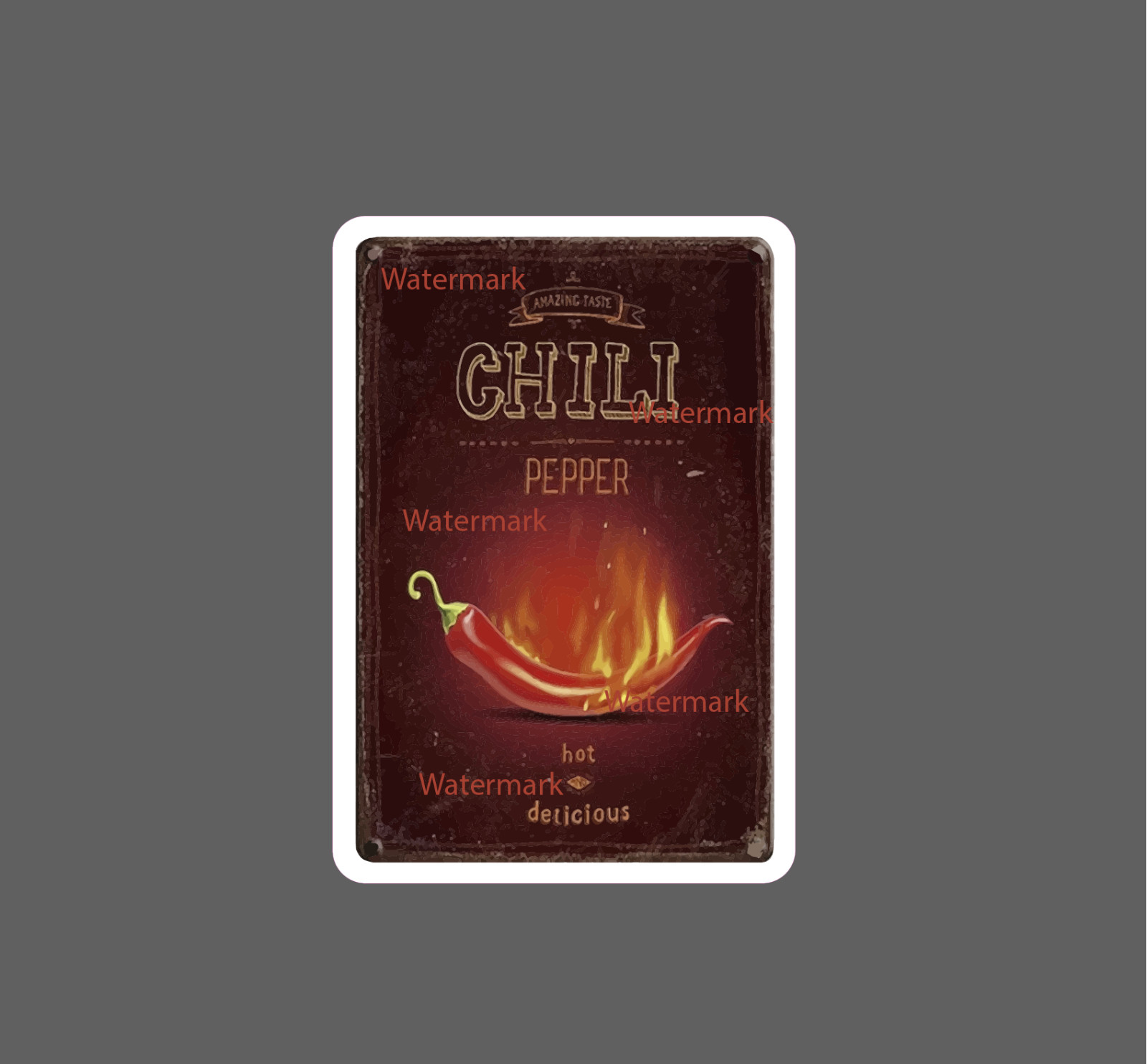 Chili Pepper Sticker Hot Spicy Waterproof – Buy Any 4 For $1.75 EACH Storewide!