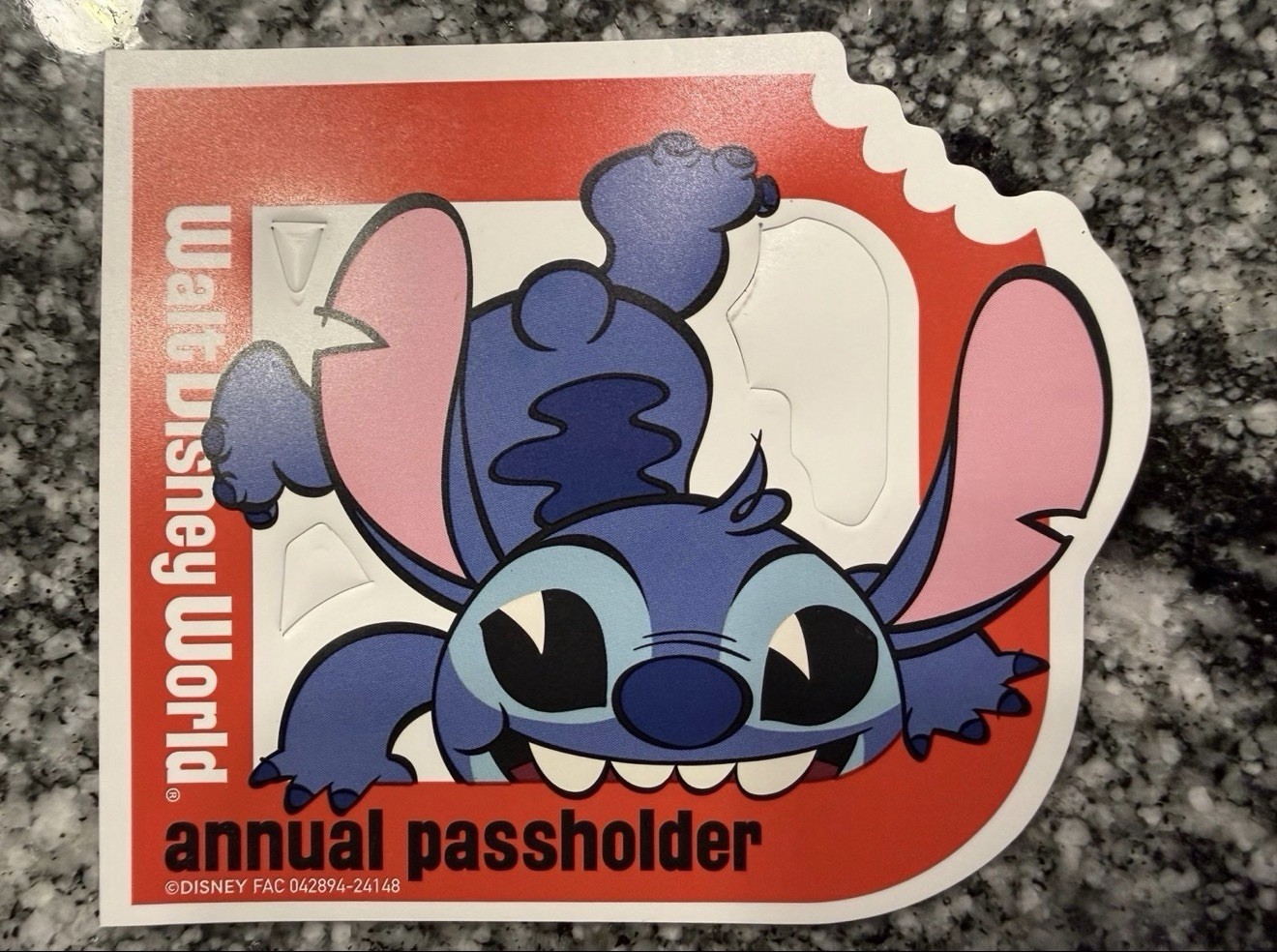 Disney Stitch Removable Vinyl Decal AP Magnet Lilo & Stitch