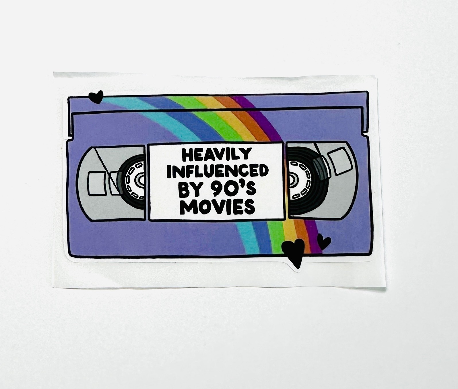 90’s Movies VCR Tape Sticker Decal Retro Vintage Classic