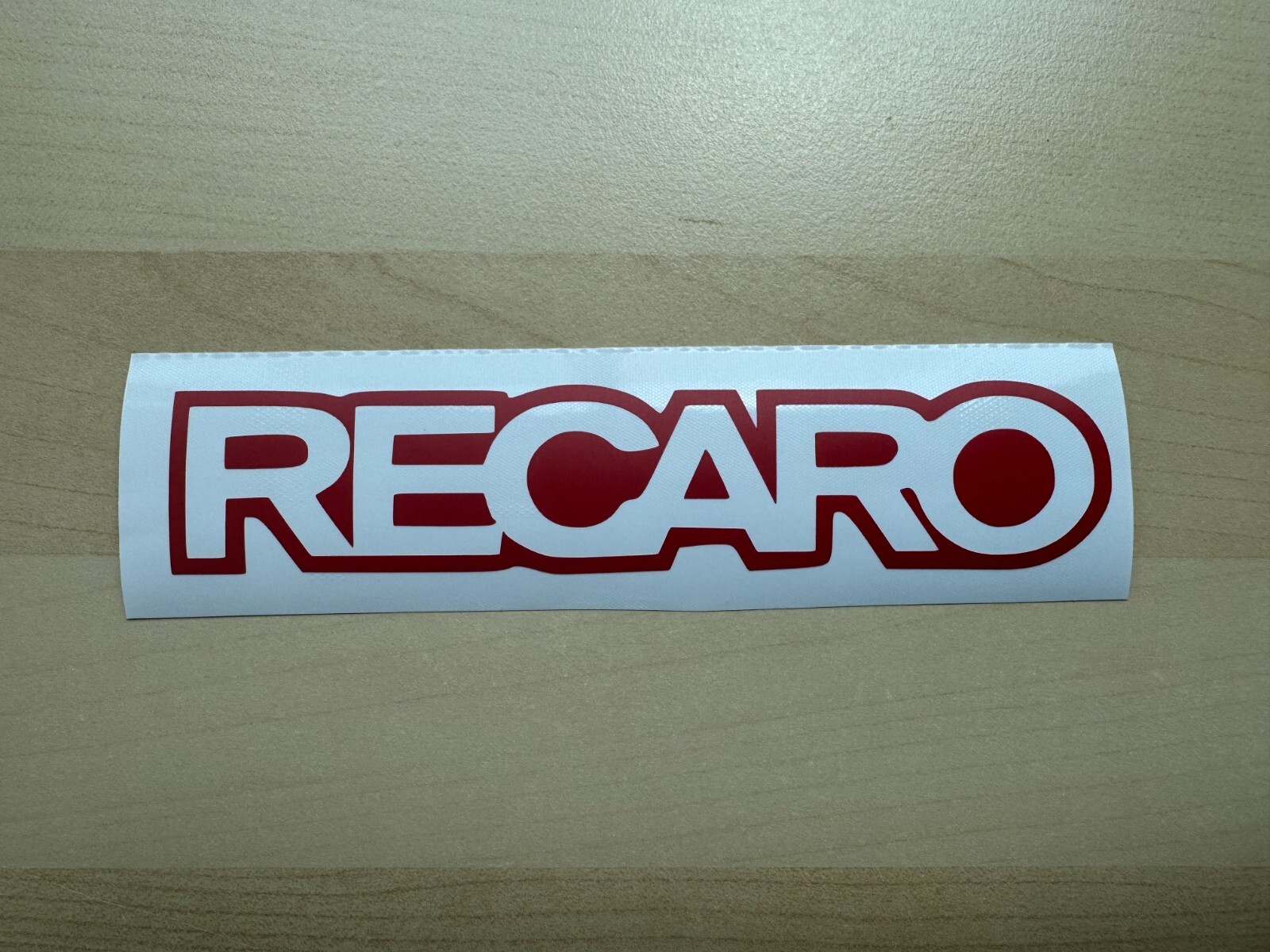 Recaro Car Decal. Color & Size Options.
