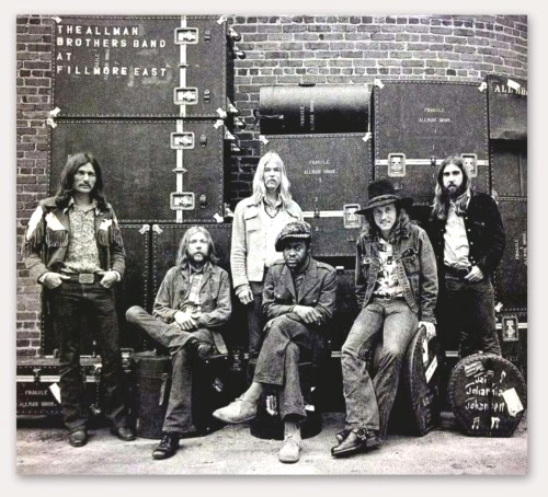 THE ALLMAN BROTHERS BAND *NEW* Glossy Rectangle Sticker Measures 5.25″ x 4.73″