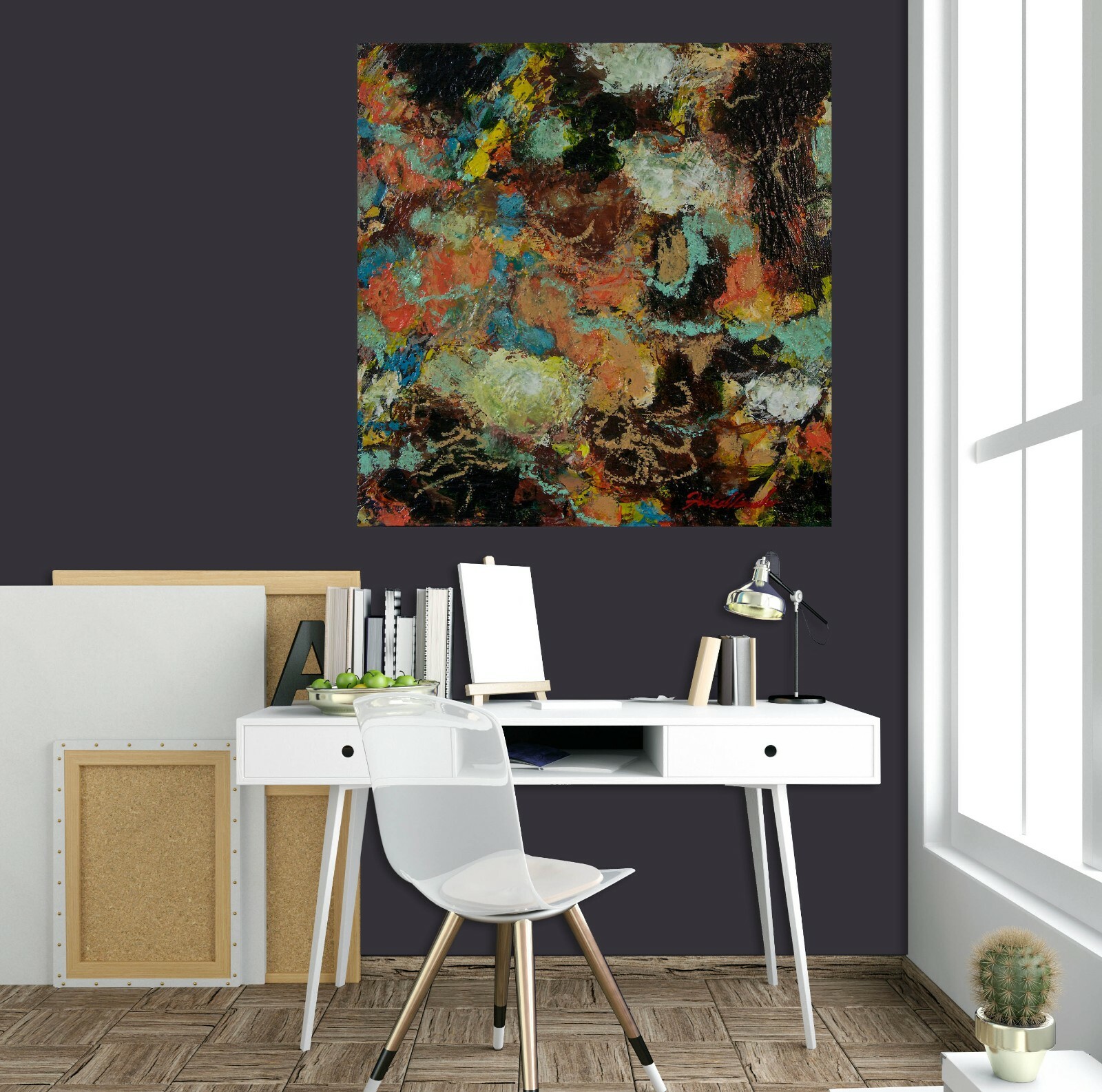 3D Black Red Texture A203 Wall Stickers Wall Murals Wallpaper Allan P Amy
