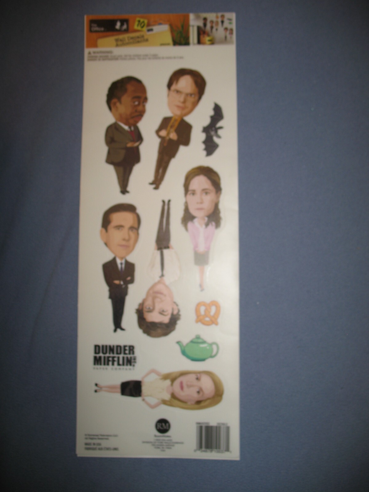 The Office 10 Wall Decals Removable Repositional Stickers Dunder Mifflin Dwight