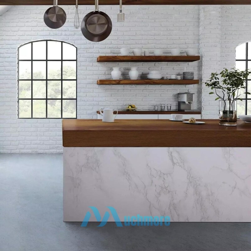 2x 10ft Roll PVC Marble Wallpaper Self Adhesive Peel Stick Kitchen Countertop