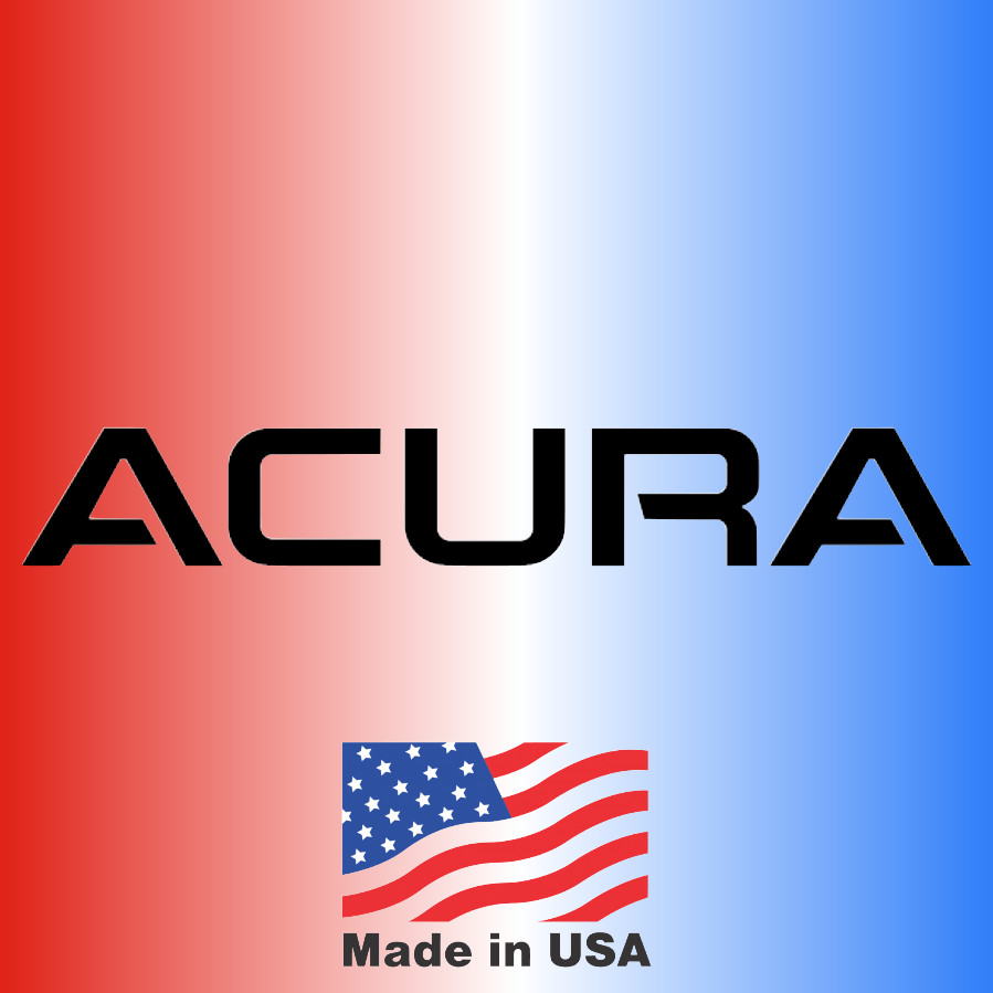 Acura Logo Decal – Many colors available – Free Shipping