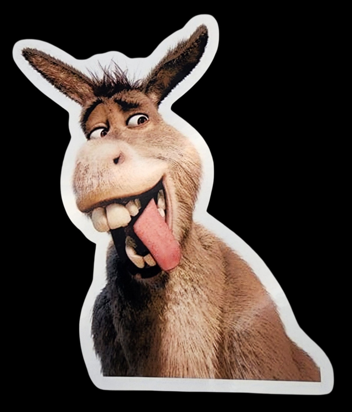 Shrek Donkey Inspired Waterproof Car Decal Poster Vinyl Sticker Cartoon Animal