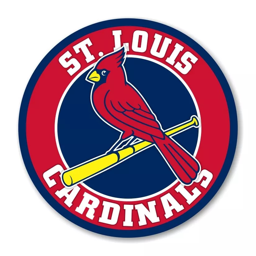 St. Louis Red Navy Baseball Weather Resistant Vinyl Sticker/Decal 10