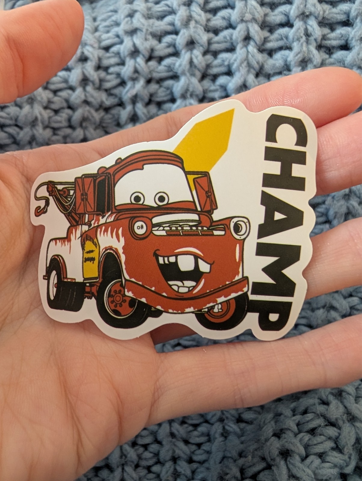 Cars, Pixar, Sticker, Disney, Lightning McQueen, Mater, Sally, Doc Hudson